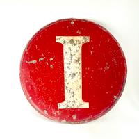 Insegna industriale vintage