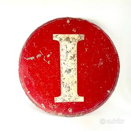 Insegna industriale vintage