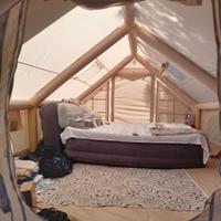 tenda da campeggio gonfiabile