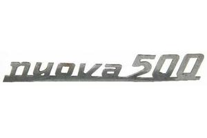 Scritta Emblema Targhetta auto Fiat nuova 500