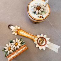 Set VIA VENETO ceramica Girasoli