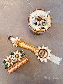 Set VIA VENETO ceramica Girasoli