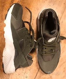 Nike huarache verde outlet oliva