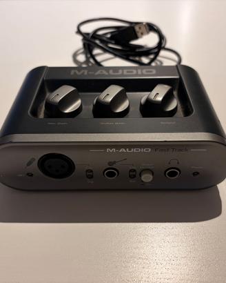 Scheda Audio M-Audio Fast Track USB MKII