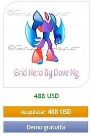 1 Licenza x Grid Hero EA broker trading MT4