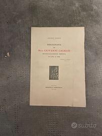 bibliografia di msgr giovanni galbiati