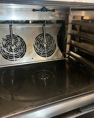 Forno a convenzione unox Bakery Top 4 teglie 40x60