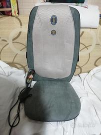 Sedile da massaggio shiatsu per schiena e spalle 
