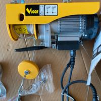 Paranco elettrico 250 kg Vigor