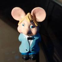 Topo Gigio vintage in pvc