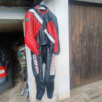Tuta moto in pelle