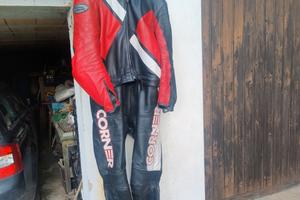 Tuta moto in pelle
