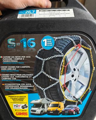 catene da neve lampa s-16 gruppo 26,7