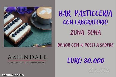 Pasticceria - laboratorio e dehor-arredata nuova