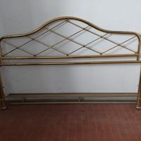 Letto matrimoniale in ottone