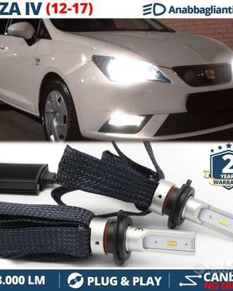 Lampade LED H7 per Seat IBIZA 4 6J Bianche CANbus