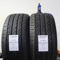 2 Pneumatici Usati 225/45 R17 94Y PIRELLI