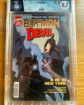 Batman Devil EGC 8.7 2001 DC Marvel Crossover