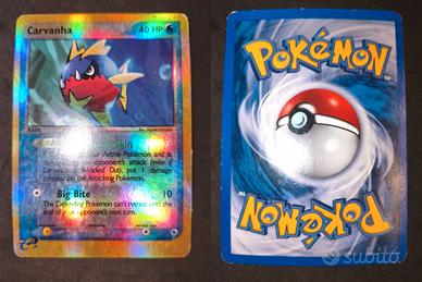 carta Pokémon Carvanha RS51 ENG rev.holo
