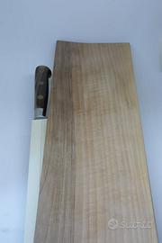 Lorenzi - Coltello Sabatier da salumi con tagliere