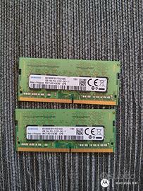 8GB RAM DDR4 Samsung Notebook (2x4GB)