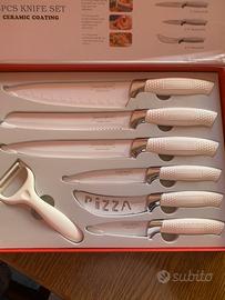 Set di coltelli rivestiti in ceramica Royalty Line