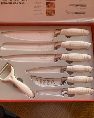 Set di coltelli rivestiti in ceramica Royalty Line