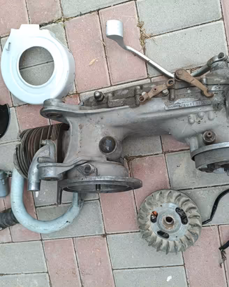 motore lambretta li 125 1° serie innocenti revisio