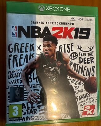 NBA2K19 Xbox One disco