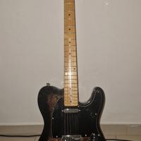 Harley Benton TE-70 Black Paisley

