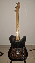 Harley Benton TE-70 Black Paisley

