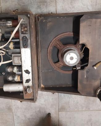 Amplificatore valvolare Geloso G.5V a valigia