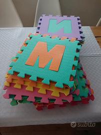 Tappeto gioco puzzle per bambini