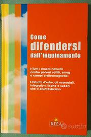 Libro Come difendersi dall'inquinamento ed.Riza