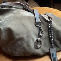 Borsa tracolla camoscio capiente VANGI