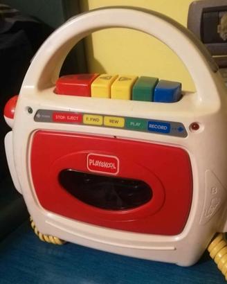 playskool registratore per cassette 