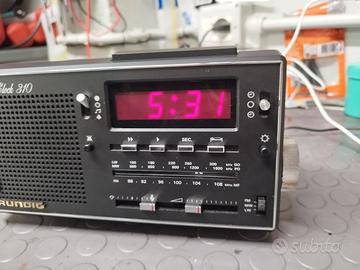 radiosveglia vintage NOS Grundig