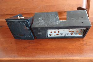 Consolle Sottoplancia Porta Autoradio d'Epoca 