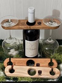 portacalici per vino artigianale