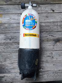 bombola sub Technisub Mares singola 15 litri