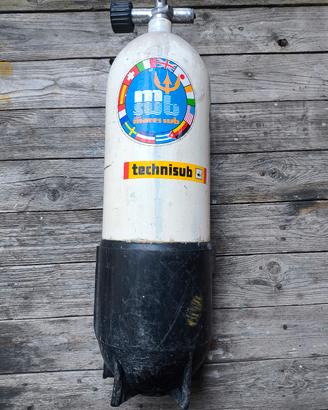 bombola sub Technisub Mares singola 15 litri