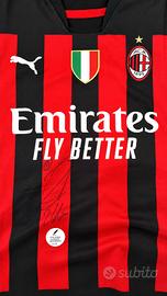 Maglia autografata Zlatan Ibrahimović AC Milan 