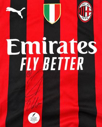 Maglia autografata Zlatan Ibrahimović AC Milan 