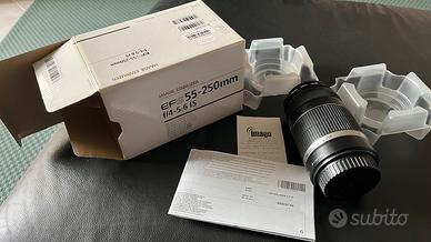 Obiettivo Canon EFS 55-250 IS