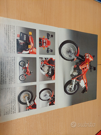 Dépliant GILERA RC 600 e 125 TOP RALLY