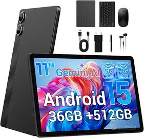 Tablet 11' Android 15 4G LTE/5G WiFi Ipad