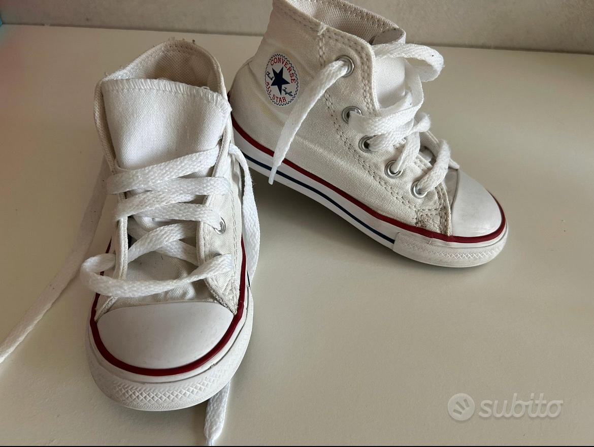 All star bianche usate hotsell