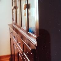 cristalliera libreria credenza