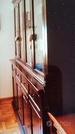 cristalliera libreria credenza