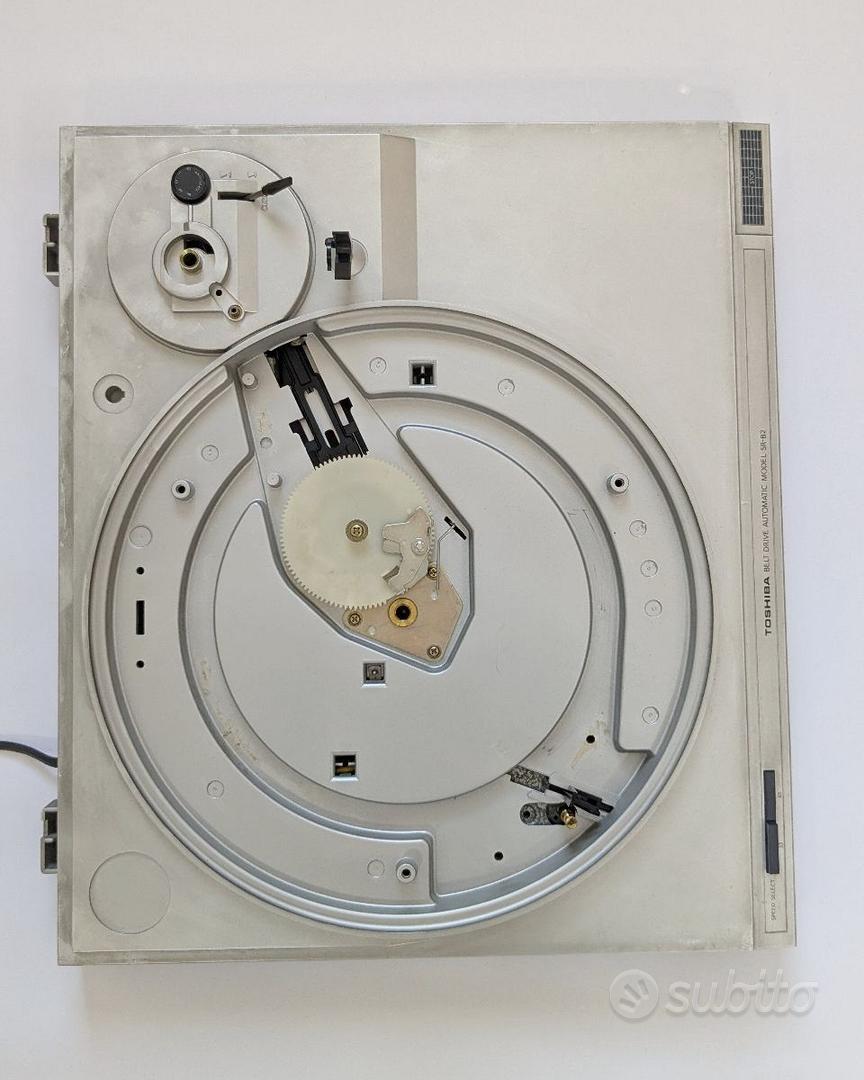 Un Disegno Di Un Giradischi Su Un Disco Rosso. | Vettore Premium